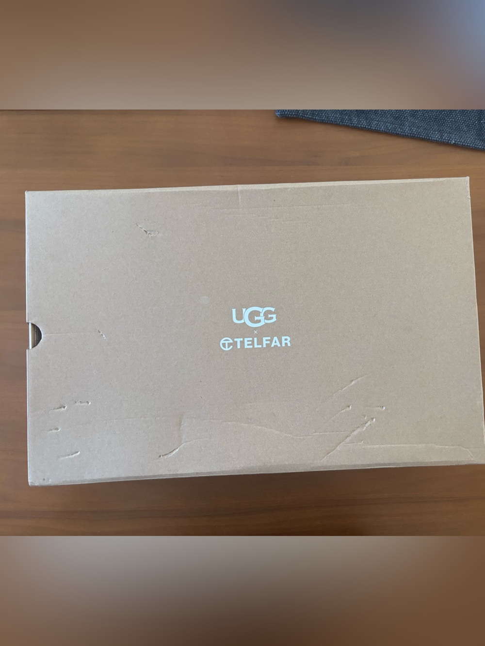 UGG and Telfar Tall Black Logo Crinkle Boots. NIB - Picture 9 of 9